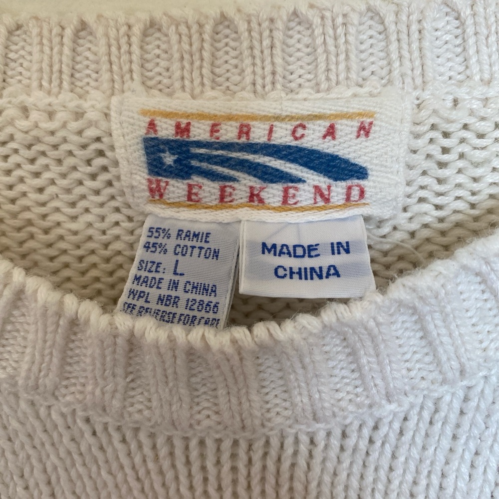 vintage lion sweater - Picture 3 of 5